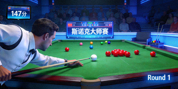 斯诺克大师赛游戏模拟场景