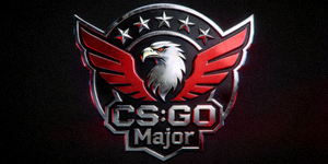 CS:GO Major锦标赛标志：鹰头与星星组成的竞技徽章