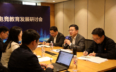 电竞教育发展研讨会：教育工作者与行业专家在会议上讨论