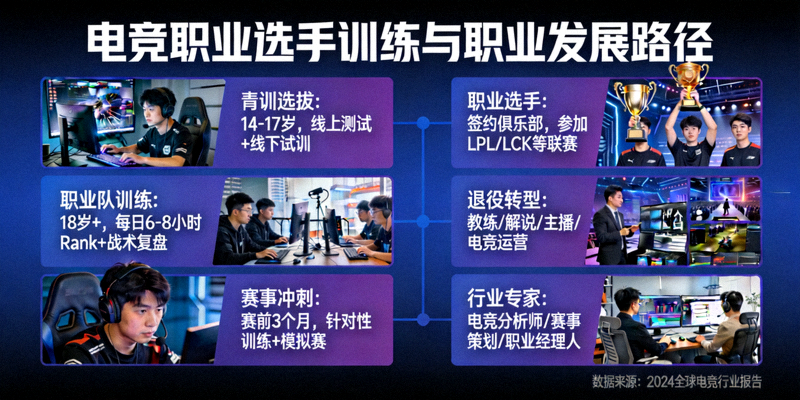 电竞职业选手训练与职业发展路径