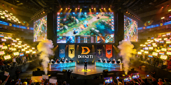 DOTA2国际邀请赛TI赛事现场