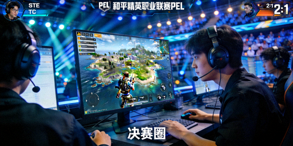和平精英职业联赛PEL比赛画面