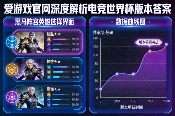 爱游戏官网深度解析电竞世界杯版本答案，黑马阵容的英雄选择界面与数据曲线图