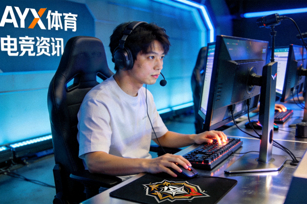 AYX体育中文网站资讯配图：电竞选手在比赛设备前专注操作